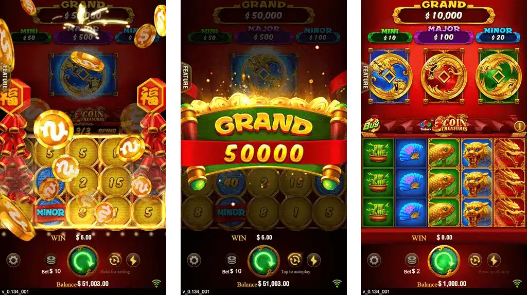 3 Coins World777Now Bonus